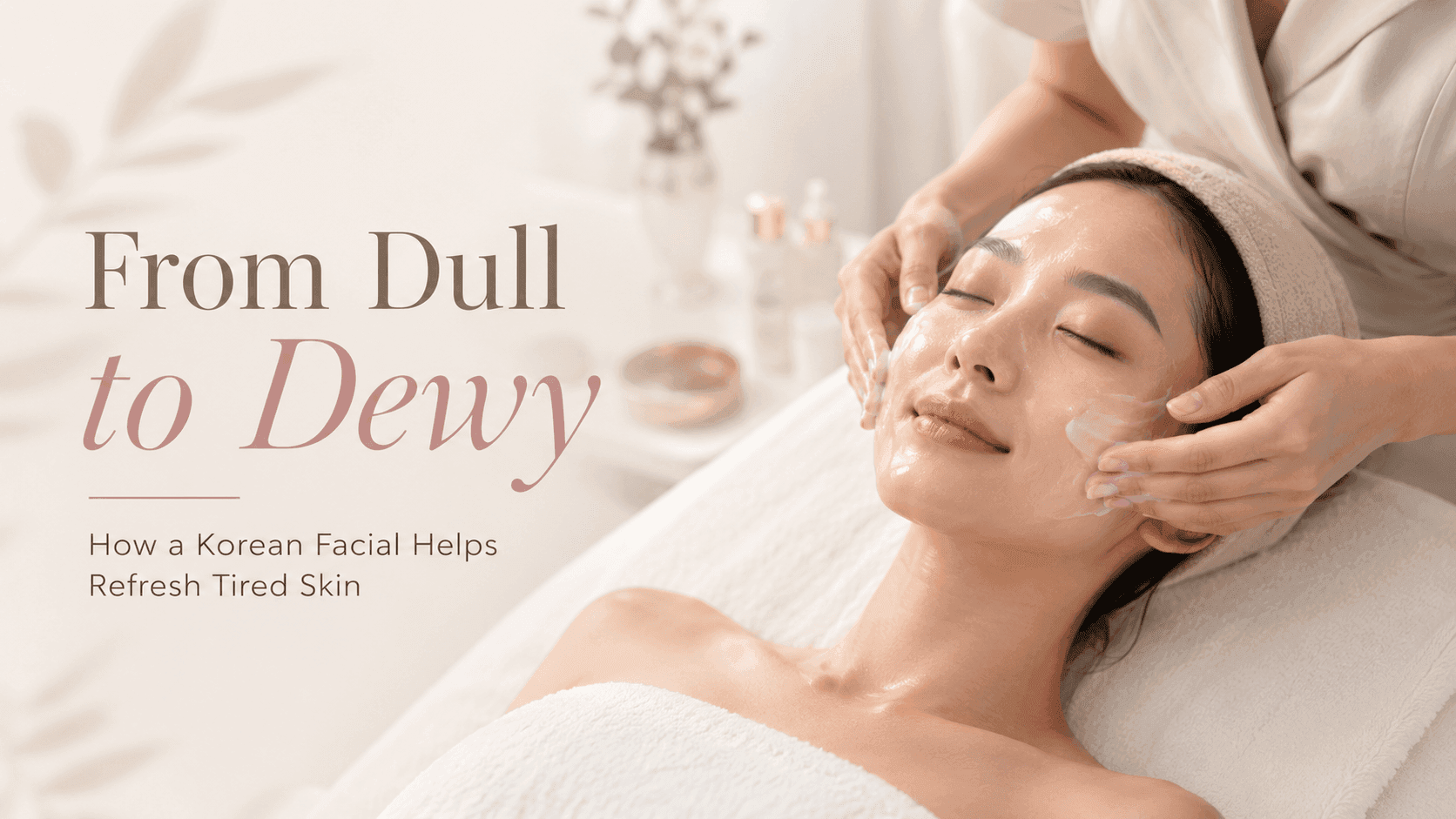 From Dull to Dewy: How a Korean Facial Helps Refresh Tired Skin