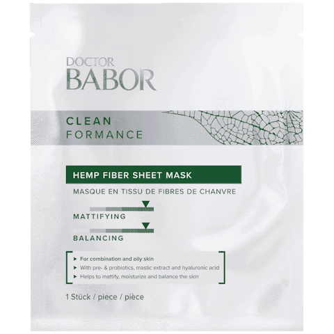 BABOR CLEANFORMANCE Hemp Fiber Sheet Mask 1 piece